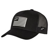 Alpinestars Flag Snapback Hat Black/Black