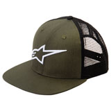 Alpinestars Corp Snapback Trucker Hat Military/Black