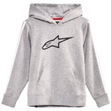 Alpinestars Youth Racey Hooded Sweatshirt Grey Heather