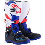 Alpinestars Tech 7 Boots 2024 Black/Dark Blue/Red/White