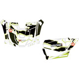 Attack Graphics QUAKE Complete UTV Graphics Kit Black/Green/White