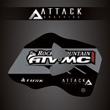 Attack Graphics Renegade Radiator Shroud Decal Grey