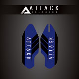 Attack Graphics Renegade Lower Fork Guard Decal Blue