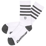 FastHouse Striped Crew Socks - 3-Pack Black/White