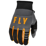 Fly Racing Youth F-16 Gloves 2023 Dark Grey/Black/Orange