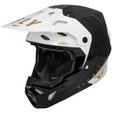 Fly Racing Formula CP Slant Helmet Black/White/Gold