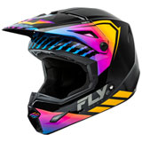 Fly Racing Kinetic Menace Helmet Black/Sunrise