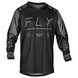 Fly Racing F-16 Jersey 2024 Black/Charcoal