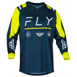 Fly Racing F-16 Jersey 2024 Navy/Hi-Vis/White