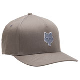 Fox Racing Fox Head Flexfit Hat Steel Grey