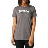 Fox Racing Women's Super Trick T-Shirt Heather Grey