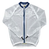 Husqvarna Transparent Rain Jacket Clear