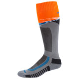 Klim Aggressor Vented Socks Twoually/Monument/Strike Orange