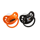 KTM Baby Pacifier Orange/Black