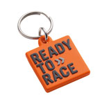 KTM Rubber Logo Keychain  Orange