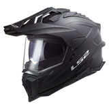 LS2 Explorer Adventure Motorcycle Helmet Matte Black