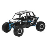 New Ray Die-Cast Polaris RZR 4 Turbo XP Rock Crawler White Lightning