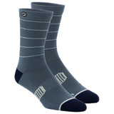 100% Advocate Performance Socks Slate/Navy