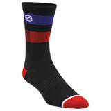 100% Flow Performance Socks Black