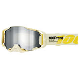 100% Armega Goggle Barely Frame/Silver Mirror Lens