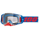 100% Armega Goggle Ironclad Frame/Clear Lens