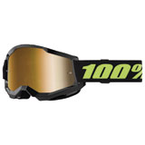 100% Strata 2 Goggle Solar Eclipse Frame/True Gold Lens