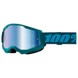 100% Strata 2 Goggle Stone Frame/Blue Mirror Lens