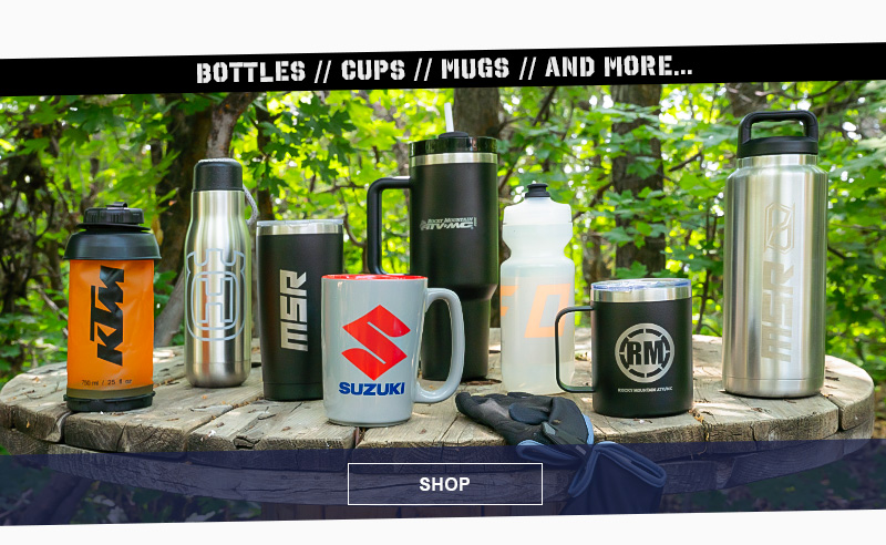 Bottles cups mugs and more... Shop