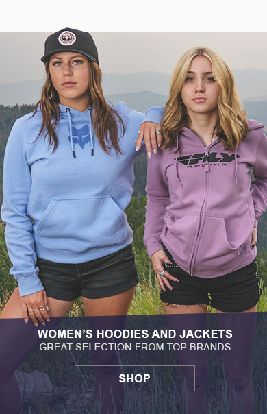 Women's hoodies and jackets - great selection from top brands - SHOP