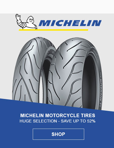 Michelin motorcycle tires. Huge selection, save up to 52 percent. Link, shop. Two tires shown. 