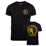 Rocky Mountain ATV/MC Throwback T-Shirt Black/Yellow