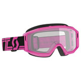 Scott Primal Goggle 2023 Pink-Black Frame/Clear Lens