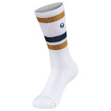 Seven Alliance Crew Socks White/Mustard/Navy