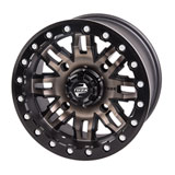 Tusk Teton Beadlock Wheel Smoke/Black