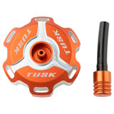 Tusk Billet Aluminum Gas Cap Orange Machined