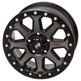 Tusk Uinta Beadlock Wheel Gunmetal/Black