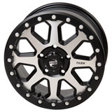 Tusk Uinta Beadlock Wheel Machined/Black