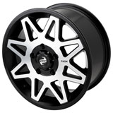 Tusk Tintic Wheel Machined/Black